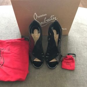 Christian Louboutin ,Toot Mignonne Red Sole Sandal